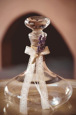 Alternative view of Σετ γάμου με διακόσμηση λεβάντα HM03