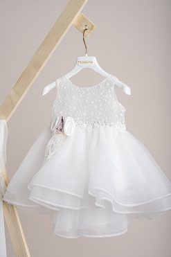 Alternative view of Βαπτιστικό φόρεμα Piccolino Samantha Ivory DR25S159 2τμχ