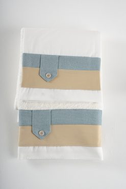 Σετ λαδόπανα Piccolino για αγόρι LA-GUSTAVO.BEIGE