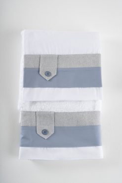 Σετ λαδόπανα Piccolino για αγόρι LA-GUSTAVO.LIGHTBLUE
