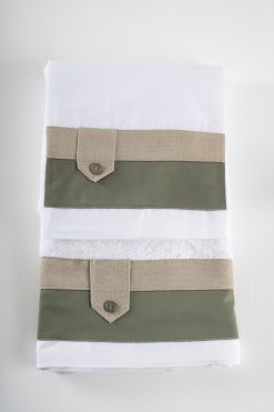 Σετ λαδόπανα Piccolino για αγόρι LA-GUSTAVO.OLIVE