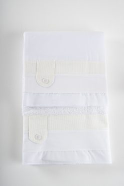 Σετ λαδόπανα Piccolino για αγόρι LA-PABLO.WHITE