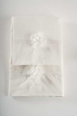 Σετ λαδόπανα Piccolino για κορίτσι LK-FILOMENA.IVORY