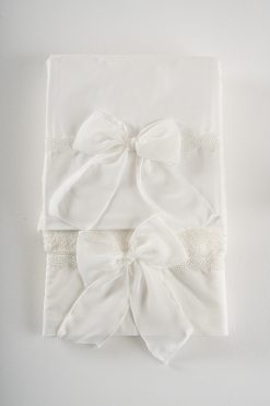 Σετ λαδόπανα Piccolino για κορίτσι LK-ISABELLE.IVORY