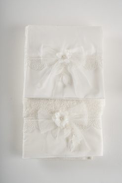 Σετ λαδόπανα Piccolino για κορίτσι LK-JESSICA.IVORY