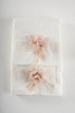 Σετ λαδόπανα Piccolino για κορίτσι LK-MARILITA.IVORY
