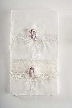 Σετ λαδόπανα Piccolino για κορίτσι LK-SAMANTHA.IVORY