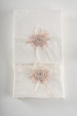 Σετ λαδόπανα Piccolino για κορίτσι LK-URSULA.PEACH