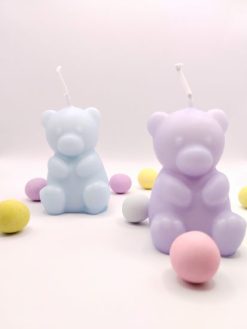 Μπομπονιέρα Βάπτισης κερί LC003 "Αρκουδάκι"