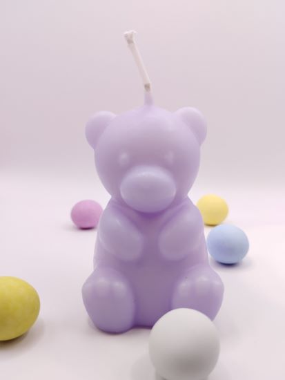 Μπομπονιέρα Βάπτισης κερί LC337 "Αρκουδάκι" - Image 2