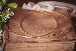 Στέφανα γάμου επίχρυσα MS713δ