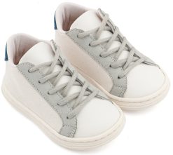 Βαπτιστικό Παπούτσι για Αγόρι πρώτα βήματα Σνικερ BS3039 Λευκό-Πάγου-Γκρι-Μπλε