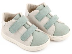 Βαπτιστικό Παπούτσι για Αγόρι πρώτα βήματα Σνικερ BS3085 Λευκό Μίνεραλ