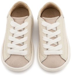 Alternative view of Βαπτιστικό Παπούτσι για Αγόρι πρώτα βήματα Σνίκερ  BS3097 Εκρού