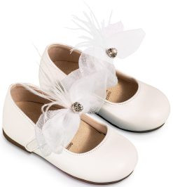 Βαπτιστικό Παπούτσι BABYWALKER για Κορίτσι πρώτα βήματα BS3562 Λευκό