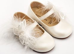 Βαπτιστικό Παπούτσι BABYWALKER για Κορίτσι πρώτα βήματα BS3598 Εκρού