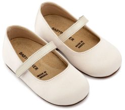 Βαπτιστικό Παπούτσι BABYWALKER για Κορίτσι πρώτα βήματα  BS3603 Εκρού