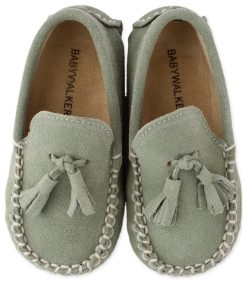 Alternative view of Βαπτιστικό Παπούτσι περπατήματος για Αγόρι BW4011 Μέντα