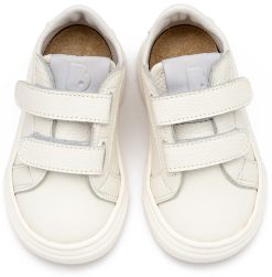 Alternative view of Βαπτιστικό Παπούτσι περπατήματος για Αγόρι BW4267 Λευκό