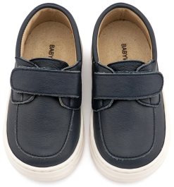 Alternative view of Βαπτιστικό Παπούτσι περπατήματος για Αγόρι BW4310 Μπλε