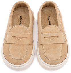 Alternative view of Βαπτιστικό Παπούτσι περπατήματος για Αγόρι  BW4311 Μπεζ