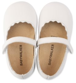 Alternative view of Βαπτιστικό Παπούτσι BABYWALKER για Κορίτσι περπατήματος  BW4597 Λευκό