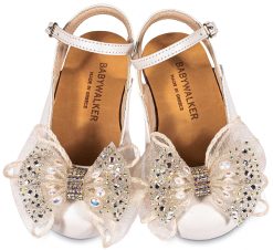 Alternative view of Βαπτιστικό Παπούτσι BABYWALKER για Κορίτσι περπατήματος  BW4828  Εκρού