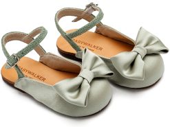 Βαπτιστικό Παπούτσι BABYWALKER για Κορίτσι περπατήματος  BW4855 Λαδί