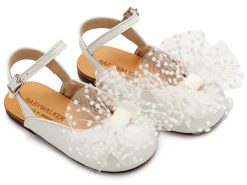 Βαπτιστικό Παπούτσι BABYWALKER για Κορίτσι περπατήματος  BW4859 Εκρού