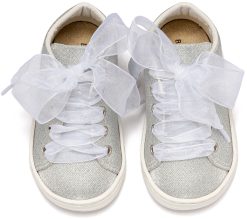 Alternative view of Βαπτιστικό Παπούτσι BABYWALKER για Κορίτσι περπατήματος  BW4864 Ασημί