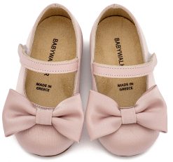 Alternative view of Βαπτιστικό Παπούτσι BABYWALKER για Κορίτσι περπατήματος  BW4870 Ροζ