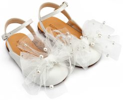 Βαπτιστικό Παπούτσι BABYWALKER για Κορίτσι περπατήματος  BW4882  Εκρού