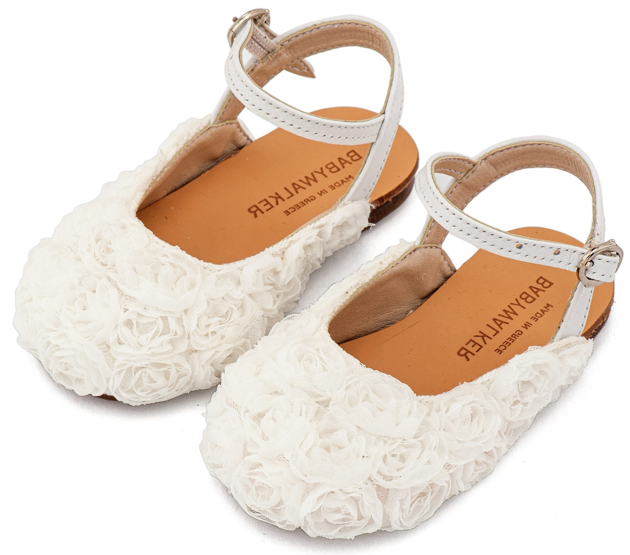 Βαπτιστικό Παπούτσι BABYWALKER για Κορίτσι περπατήματος BW4884 Λευκό - Image 3