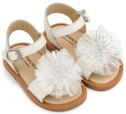 Βαπτιστικό Παπούτσι BABYWALKER για Κορίτσι περπατήματος BW4886 Εκρού