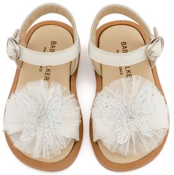 Alternative view of Βαπτιστικό Παπούτσι BABYWALKER για Κορίτσι περπατήματος BW4886 Εκρού