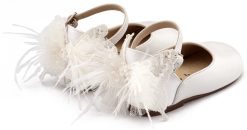 Alternative view of Βαπτιστικό Παπούτσι BABYWALKER για Κορίτσι περπατήματος  BW4891 Λευκό