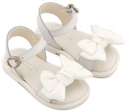 Βαπτιστικό Παπούτσι BABYWALKER για Κορίτσι περπατήματος BW4892 Λευκό