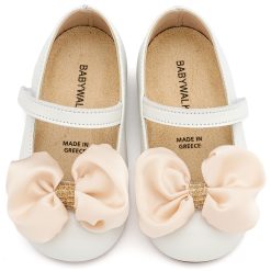 Alternative view of Βαπτιστικό Παπούτσι BABYWALKER για Κορίτσι περπατήματος   BW4893 Εκρού