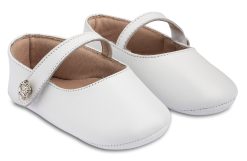 Βαπτιστικό Παπούτσι Micro για Κορίτσι  MI1619 Λευκό