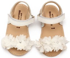 Alternative view of Βαπτιστικό Παπούτσι Micro για Κορίτσι  MI1633 Λευκό