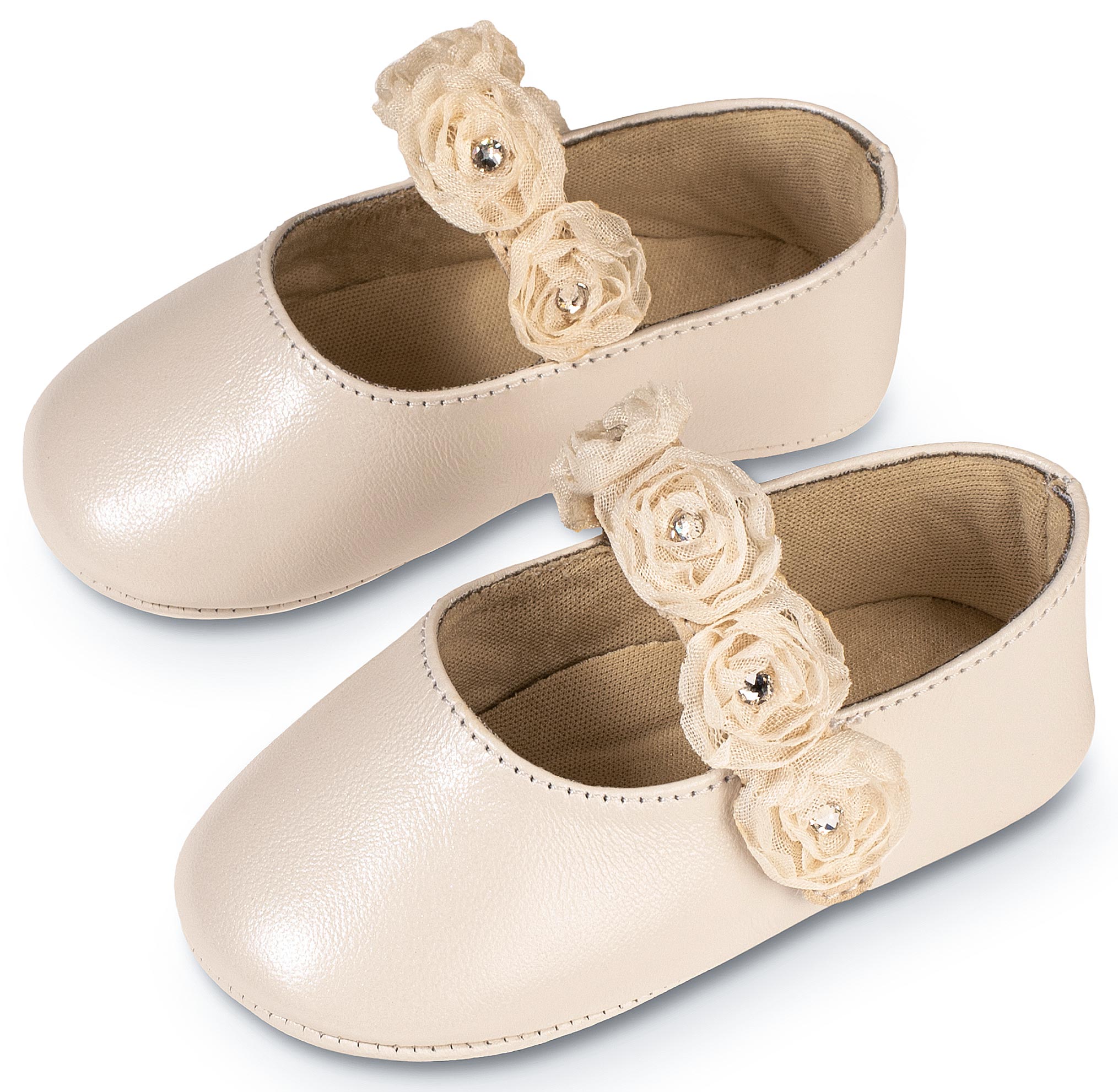 Βαπτιστικό Παπούτσι Micro για Κορίτσι MI1638 Εκρού - Image 3