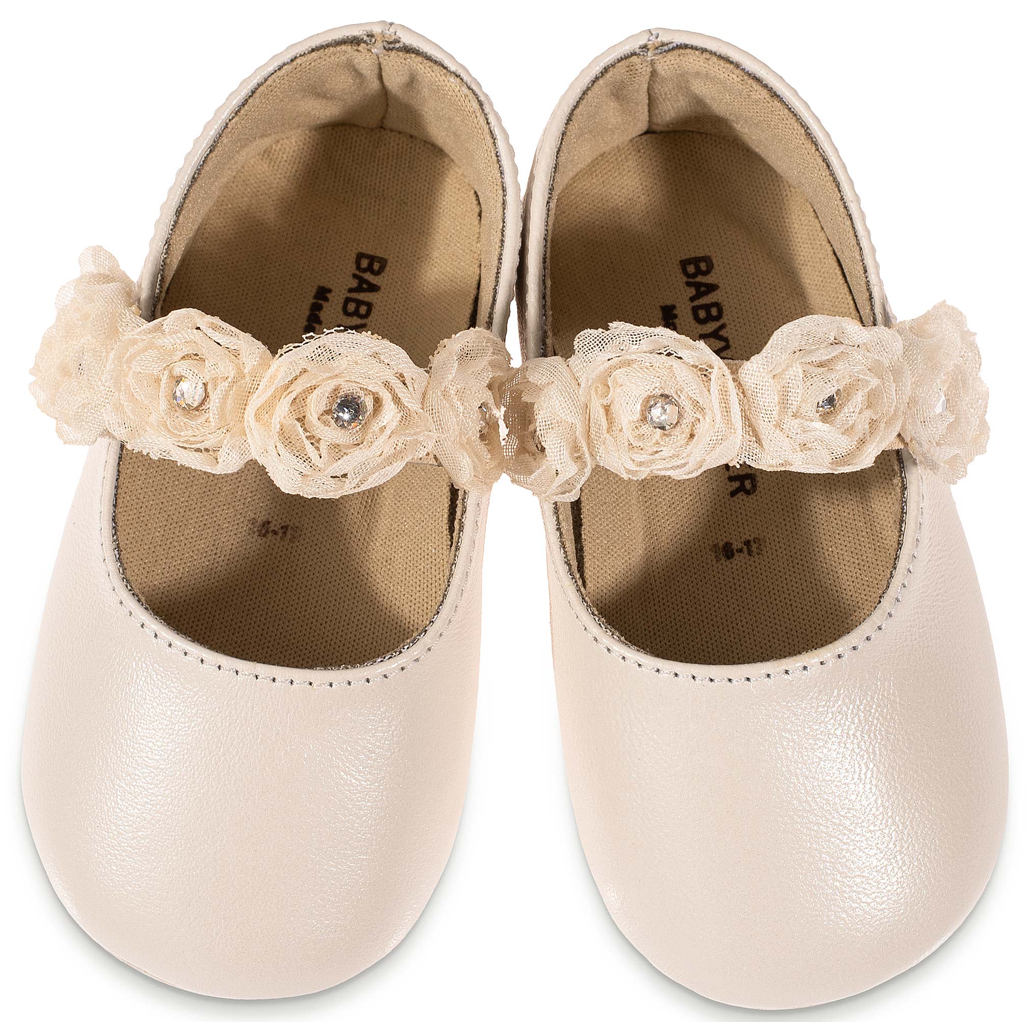 Βαπτιστικό Παπούτσι Micro για Κορίτσι MI1638 Εκρού - Image 2
