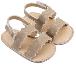 Βαπτιστικό Παπούτσι Micro για Κορίτσι MI1659 Πλατίνα