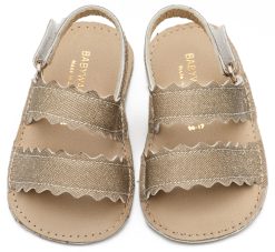 Alternative view of Βαπτιστικό Παπούτσι Micro για Κορίτσι MI1659 Πλατίνα