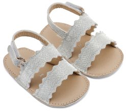 Βαπτιστικό Παπούτσι Micro για Κορίτσι MI1659 Ασημί