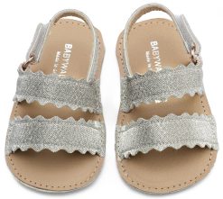 Alternative view of Βαπτιστικό Παπούτσι Micro για Κορίτσι MI1659 Ασημί