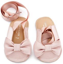 Alternative view of Βαπτιστικό Παπούτσι Micro για Κορίτσι MI1661 Ροζ Αντικέ