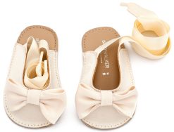 Alternative view of Βαπτιστικό Παπούτσι Micro για Κορίτσι MI1661 Εκρού