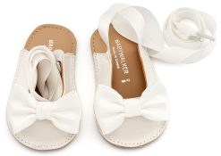 Alternative view of Βαπτιστικό Παπούτσι Micro για Κορίτσι MI1661 Λευκό