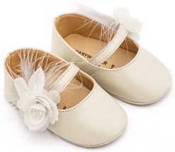 Βαπτιστικό Παπούτσι Micro για Κορίτσι MI1664 Εκρού